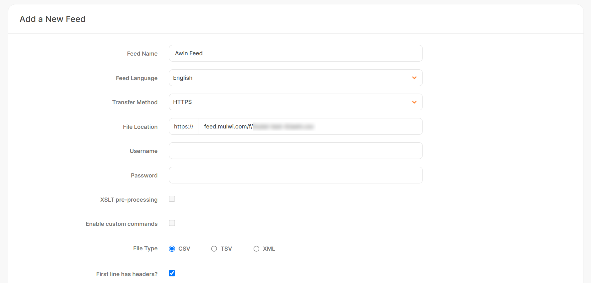 URL Upload