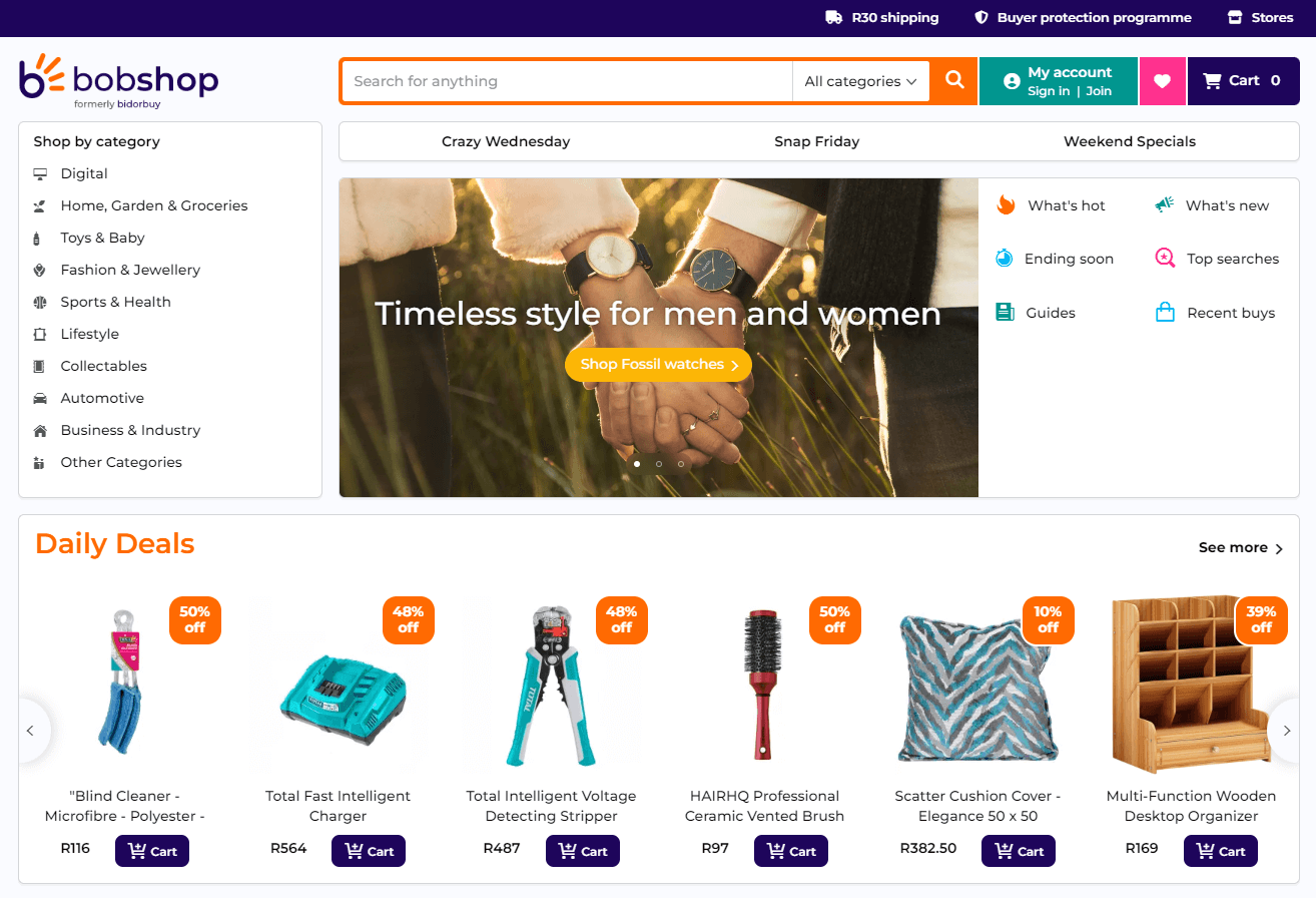 Bidorbuy Shopify Feed - Sell On Bidorbuy marketplace
