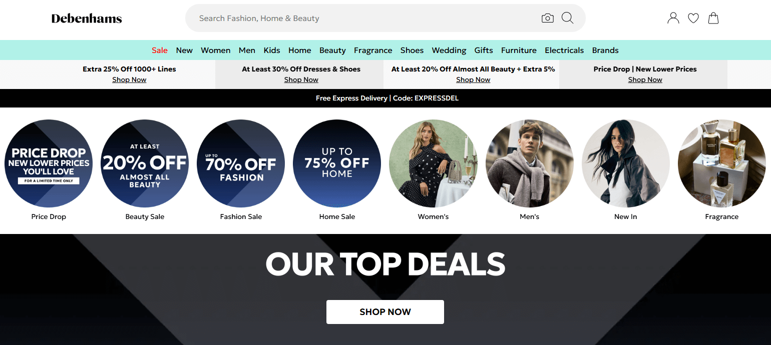 Debenhams Shopify Feed - Sell On Debenhams marketplace