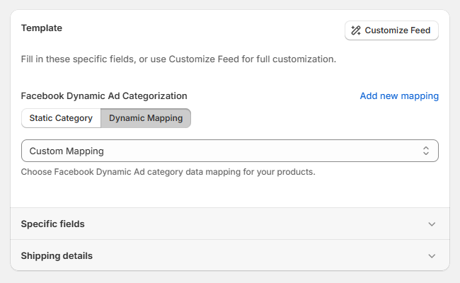 Creating Facebook (Meta) feed in Mulwi
