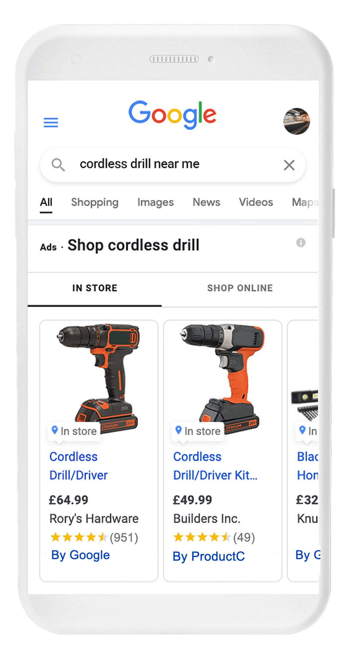 Google Local Inventory Ads description