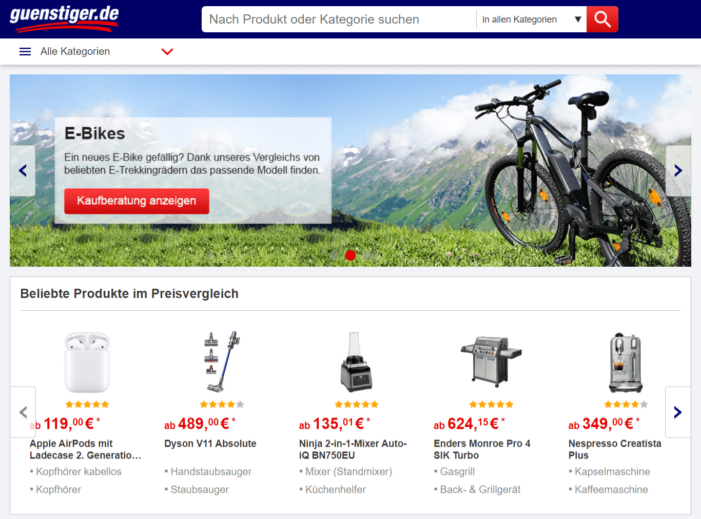 Guenstiger Shopify Feed - Sell On Guenstiger price comparison engine