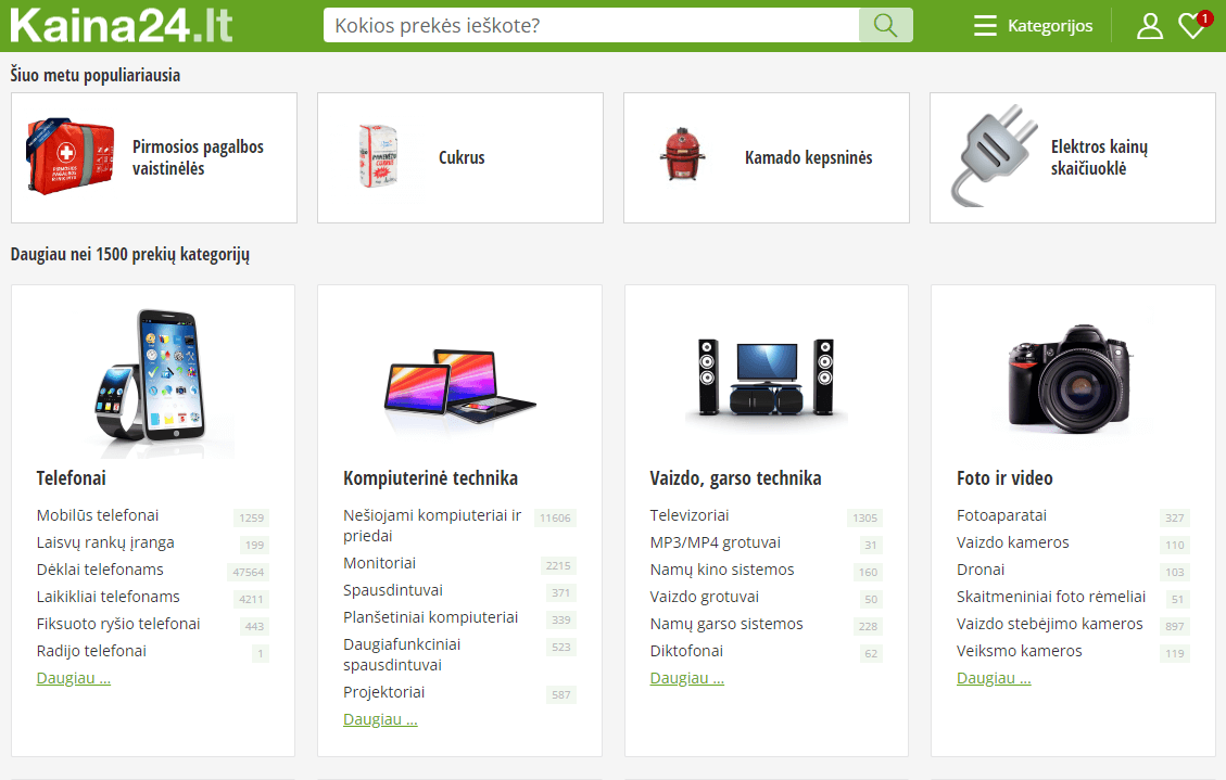 Kaina Shopify Feed - Sell On Kaina comparison platform