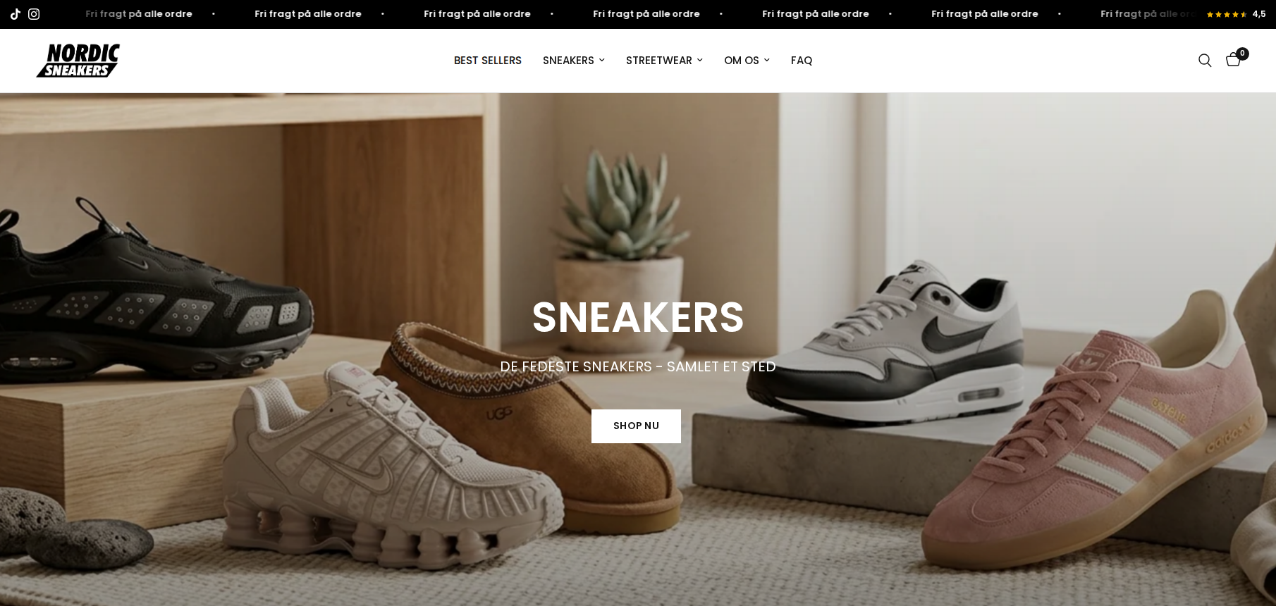 Nordic Sneakers Shopify Feed - Sell On Nordic Sneakers marketplace