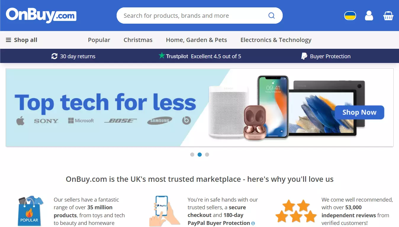 OnBuy Shopify Feed - Sell On OnBuy marketplace