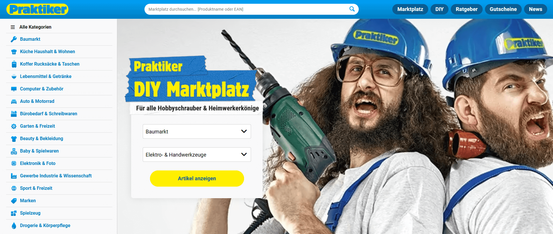Praktiker Shopify Feed - Sell On Praktiker marketplace