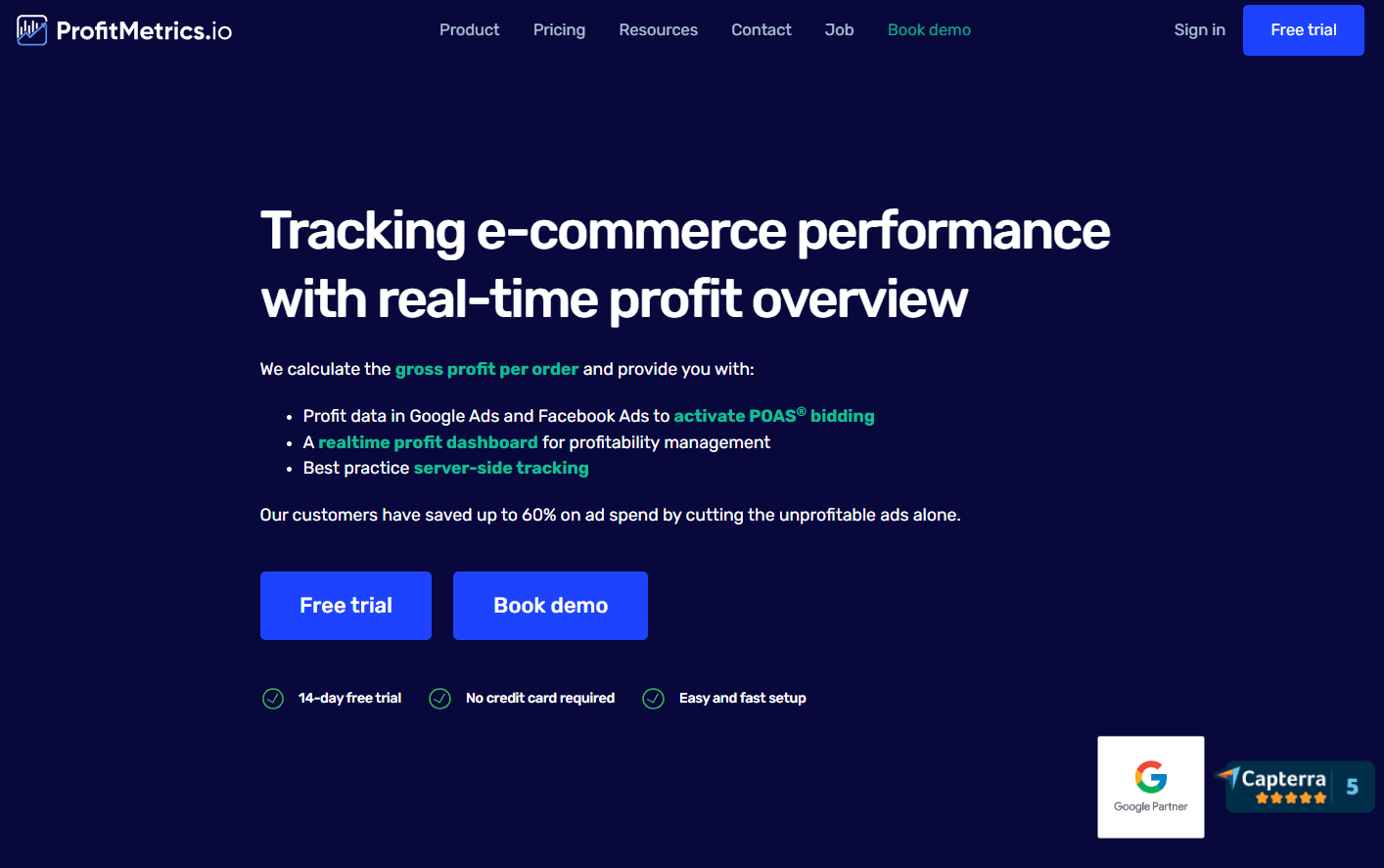 ProfitMetrics Shopify Feed - Sell with ProfitMetrics overview