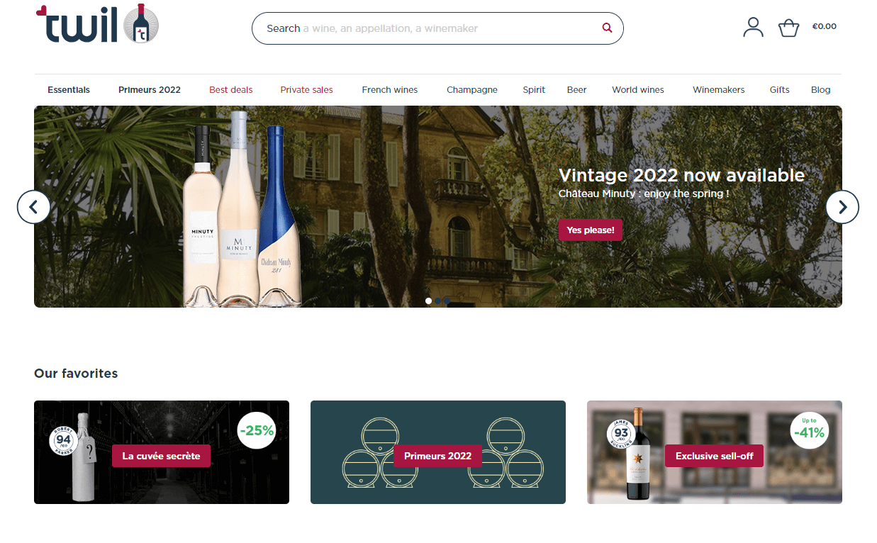 TWIL Shopify Feed - Sell On TWIL wine shopping engine